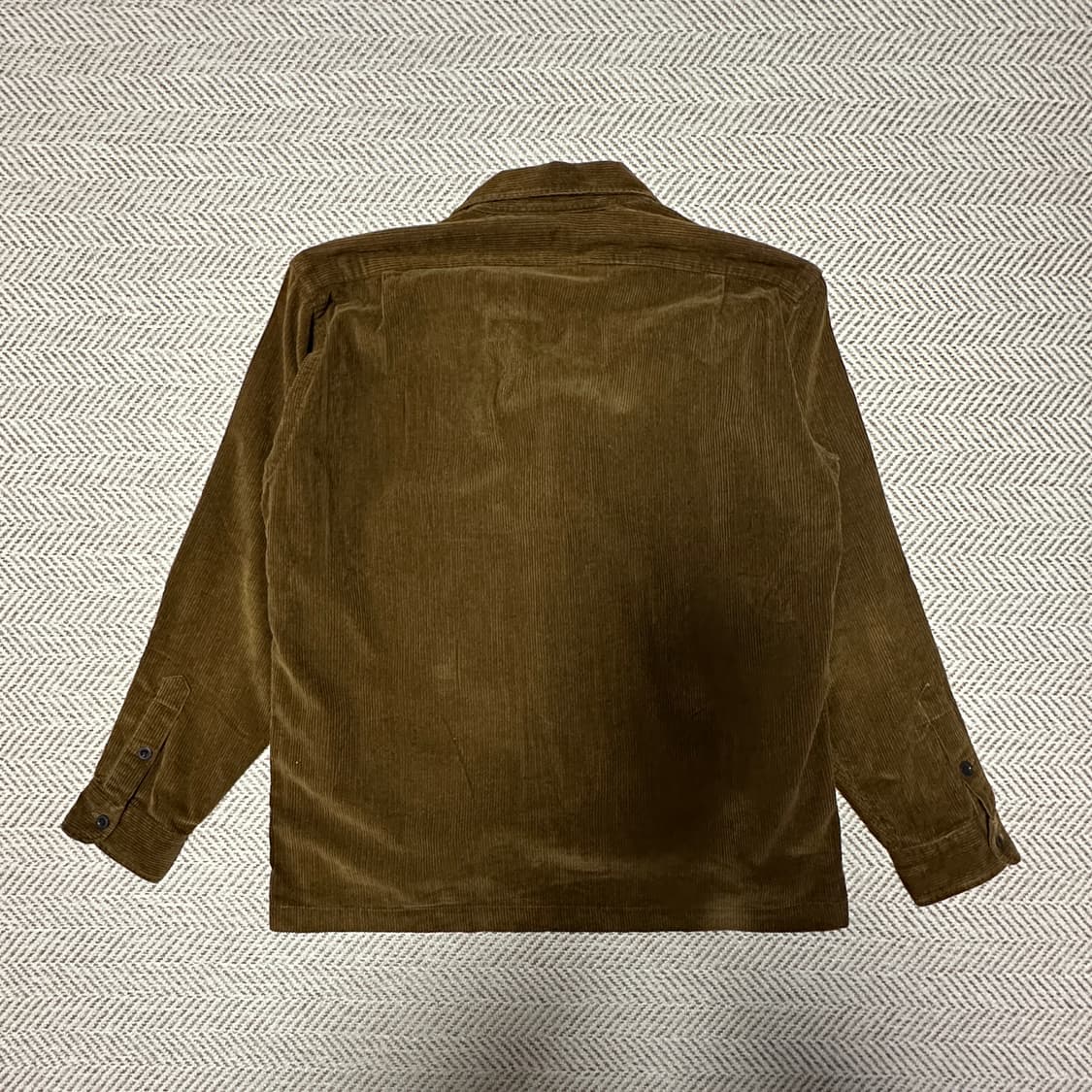 RRL corduroy work shirt dark brown 상품이미지2