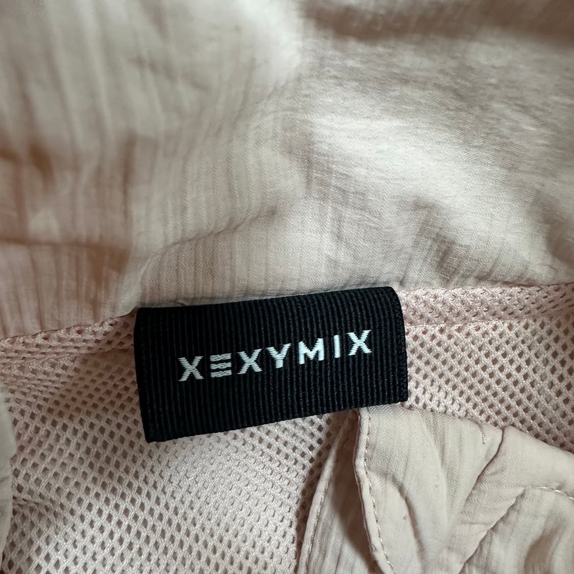 ✨ (만원 빈티지) 젝시믹스 핑크 크롭 반집업 바람막이 상품이미지3