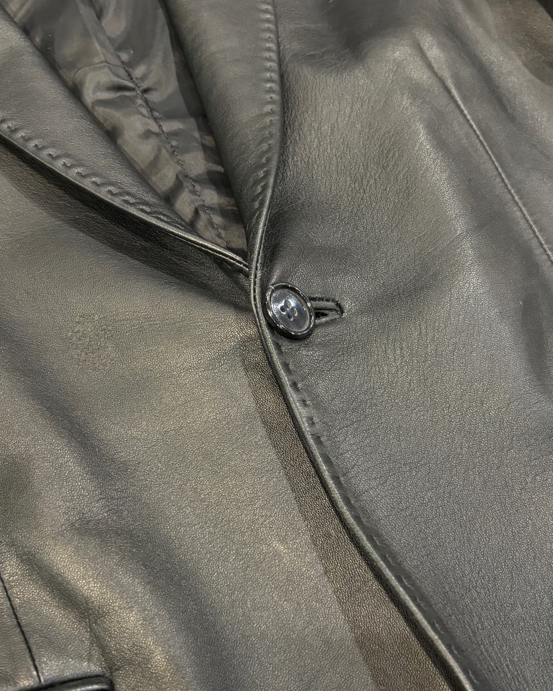 빈티지 양가죽 레더자켓 상품이미지8