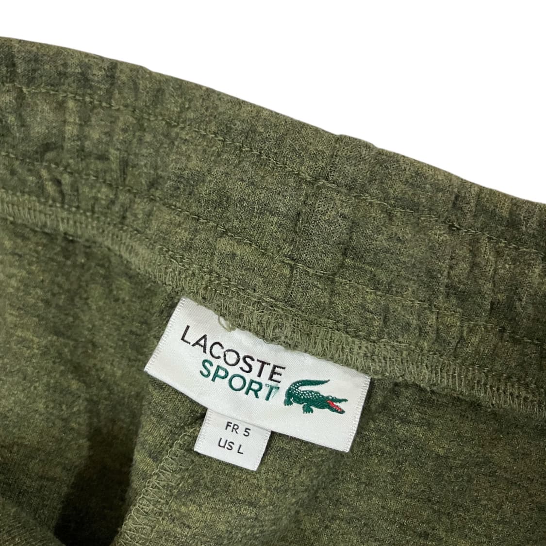 라코스테 카키 조거 팬츠 L 상품이미지2