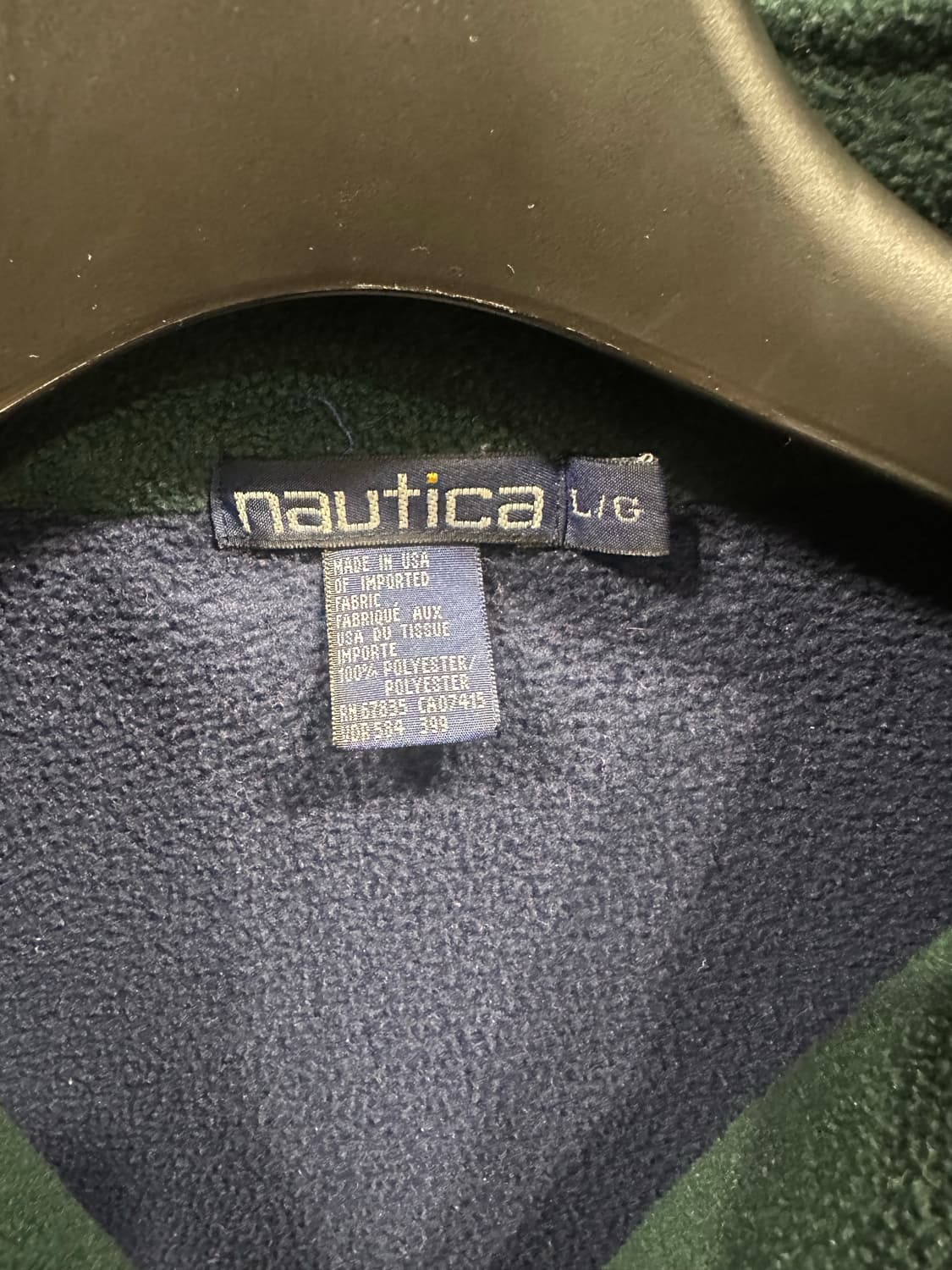 빈티지 90s 노티카 하프집업 플리스  상품이미지4