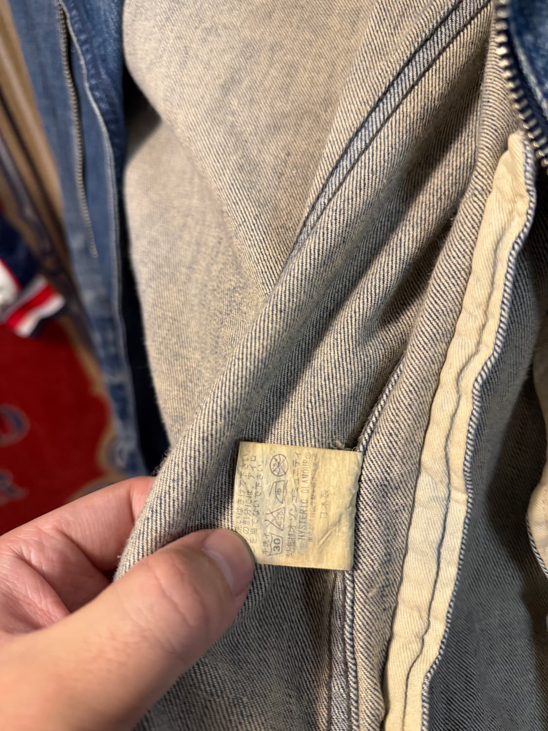 00년대 히스테릭 글래머 라이더 자켓 상품이미지3