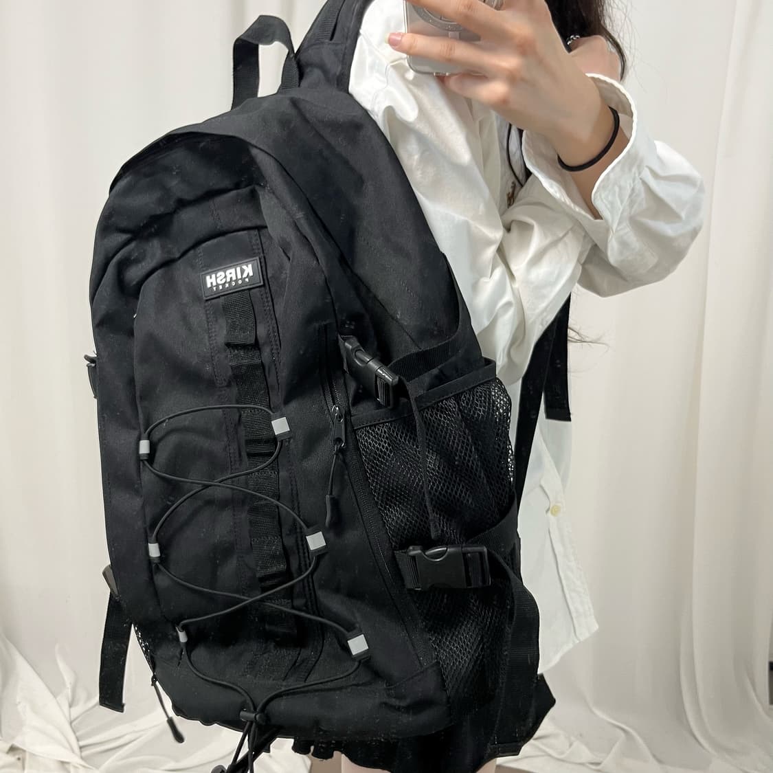 Kirsh black backpack 상품이미지3