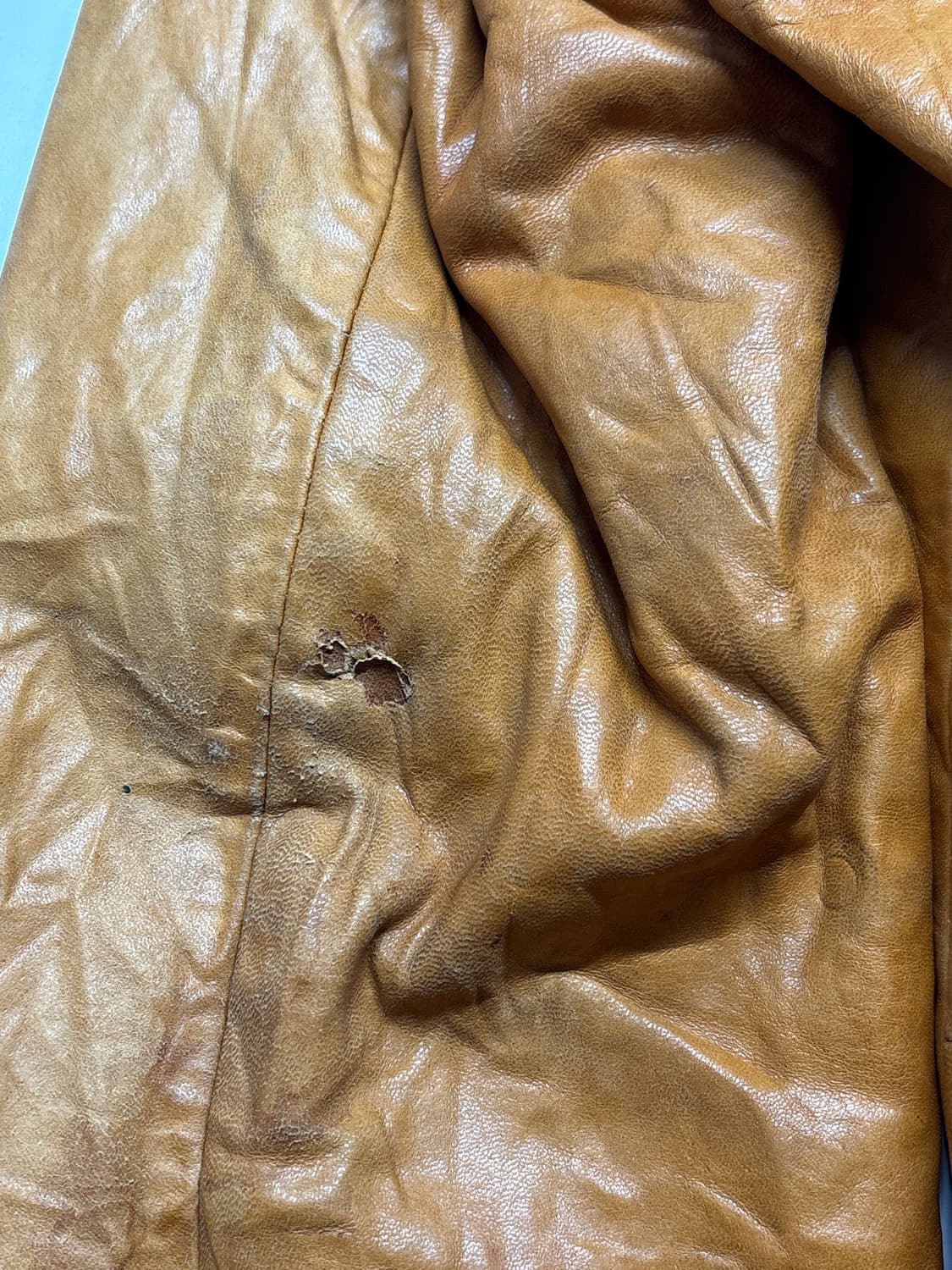 70's 릭달튼 웨스턴 레더 자켓 상품이미지8