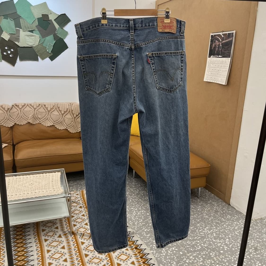 리바이스 550 빈티지 캐주얼 90's 데님팬츠 36인치 C10609 상품이미지4