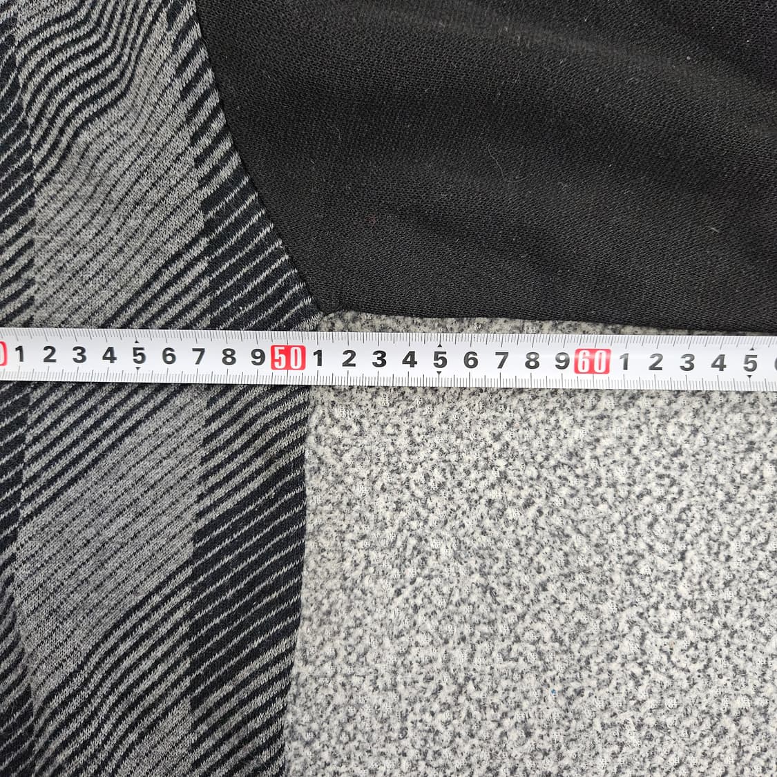 [실측확인] 하프넥 터틀넥 기하학 패턴 니트 스웨터 1103JM2 상품이미지8