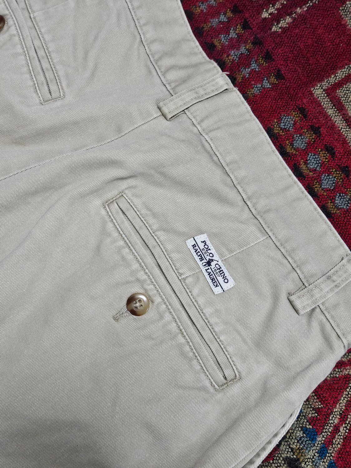 29)90s Polo ralph lauren 투턱 치노 팬츠 상품이미지7