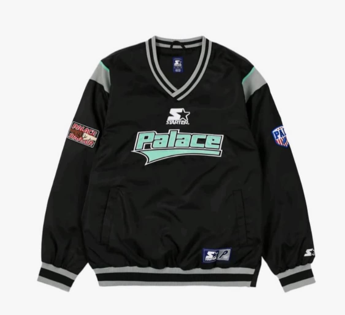 팔라스 스타터 웜업 풀오버 블랙  상품이미지1