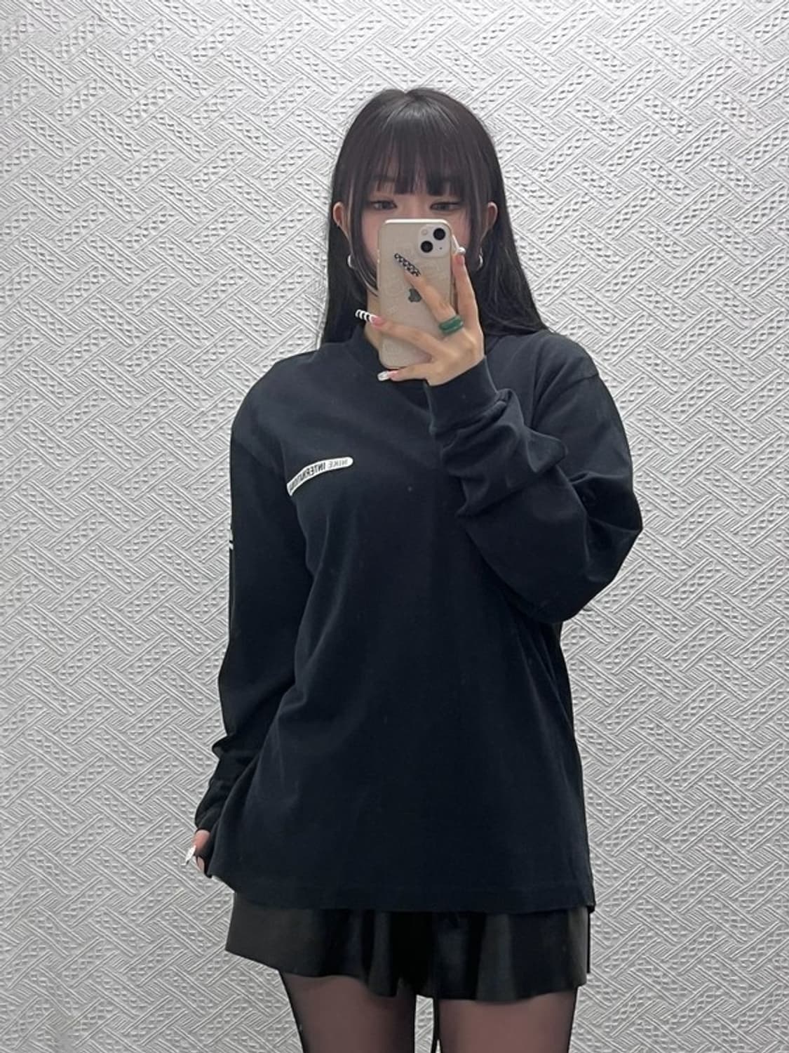 나이키 인터네셔널 올드스쿨 펑크 롱슬리브 100 C10462 상품이미지2