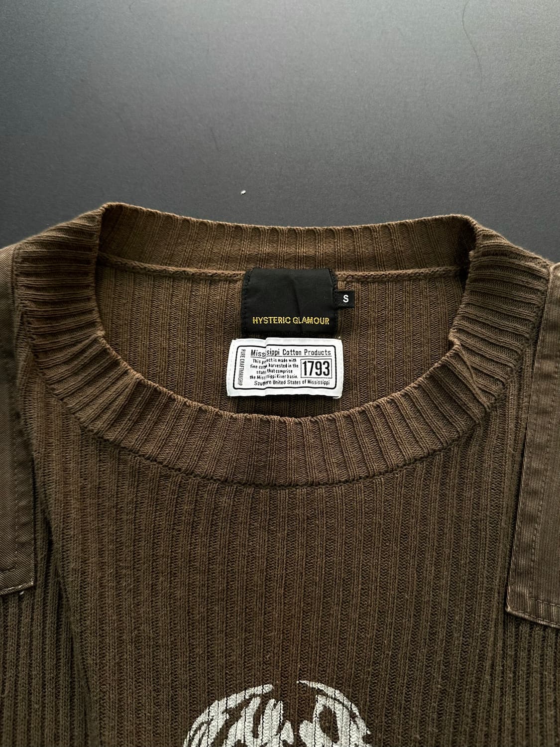  히스테릭글래머 히스걸 골지포켓 코만도 니트 상품이미지8