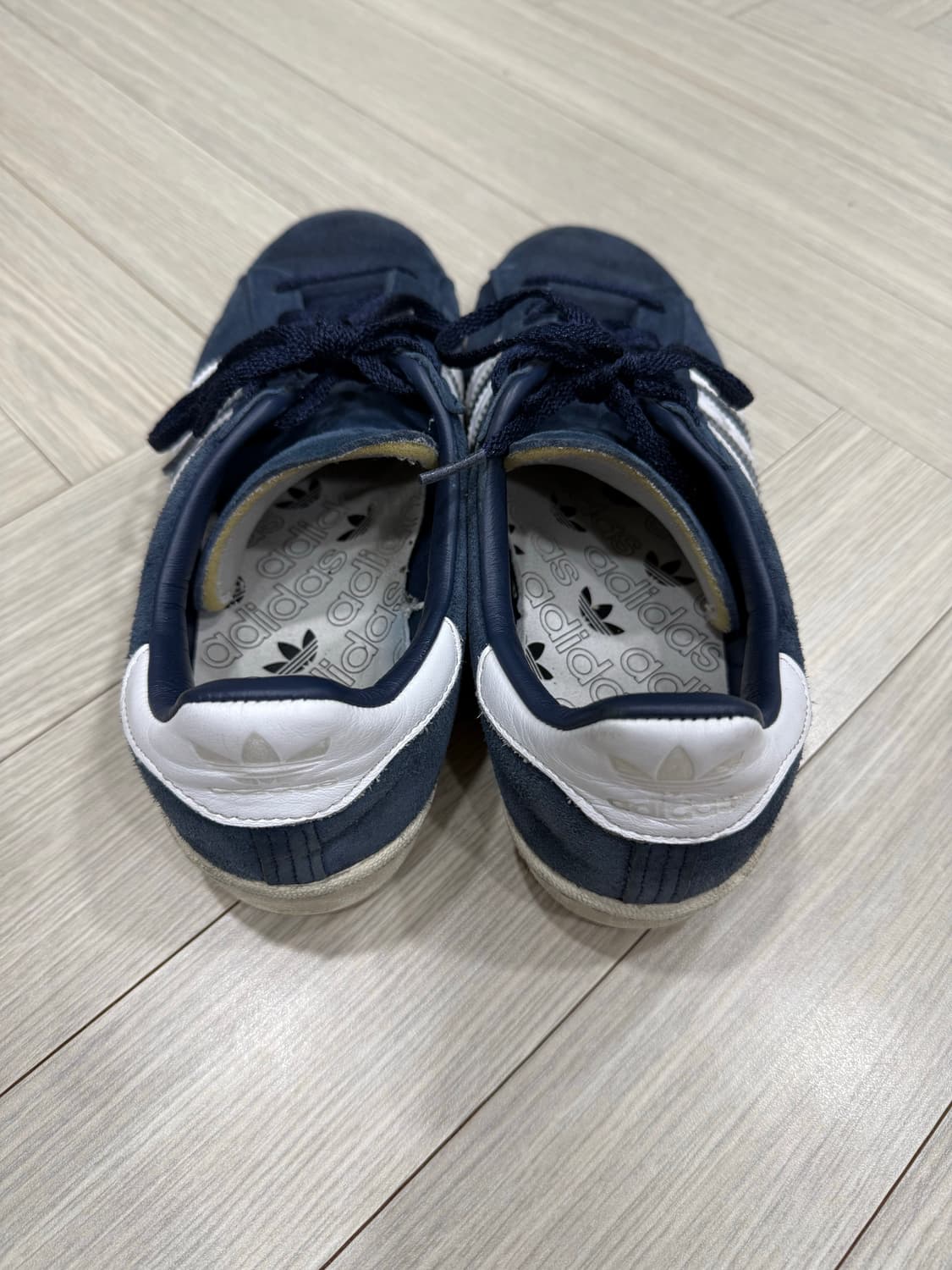 네이비색 아디다스 캠퍼스 80s (Adidas Campus 80s) 상품이미지3