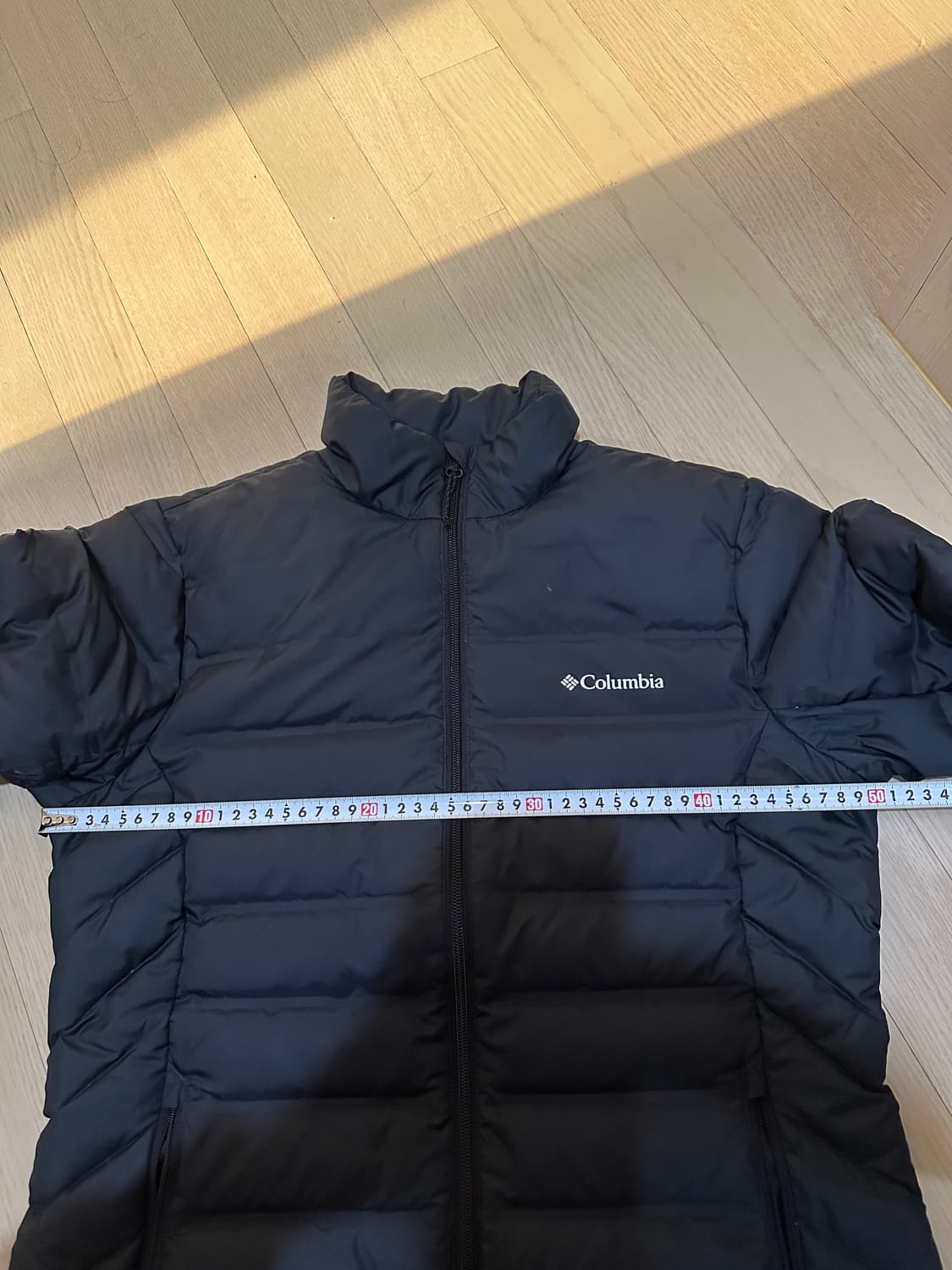 컬럼비아 레이크 덕다운 오리털 경량패딩 L(100) 블랙 상품이미지3