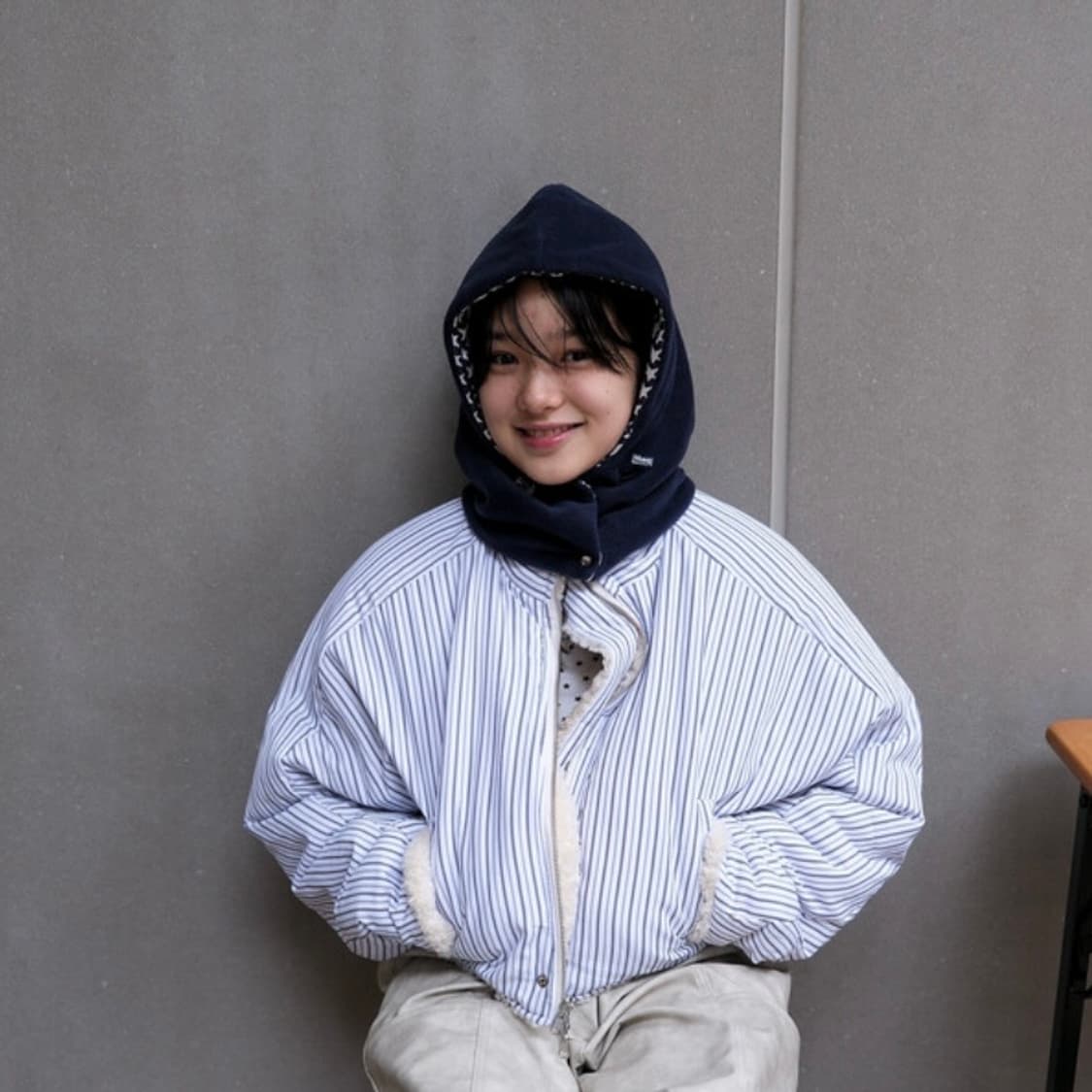 인앤양인하모니 Star baraclava 별 바라클라바 네이비 상품이미지3