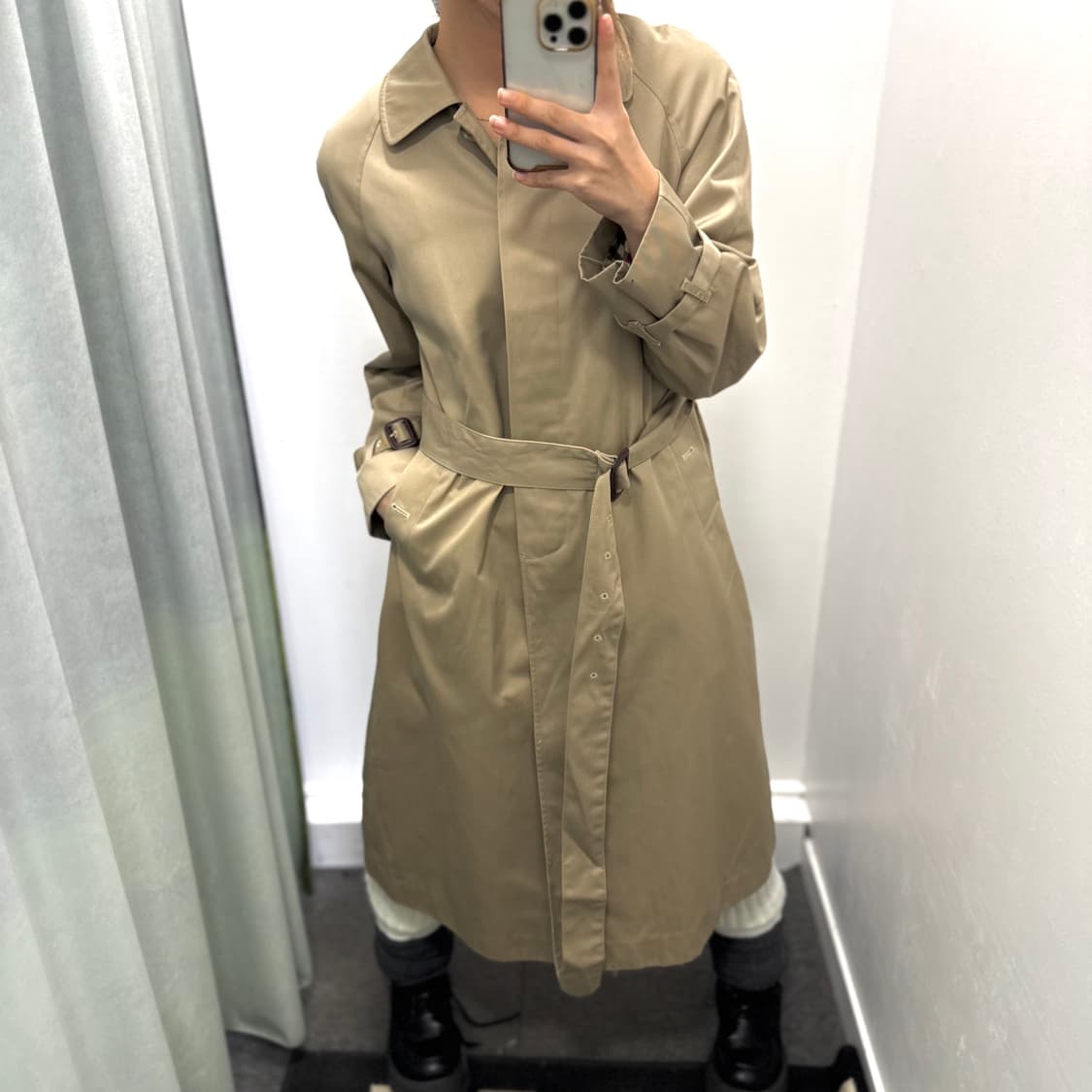 버버리 베이지 트렌치코트 상품이미지7