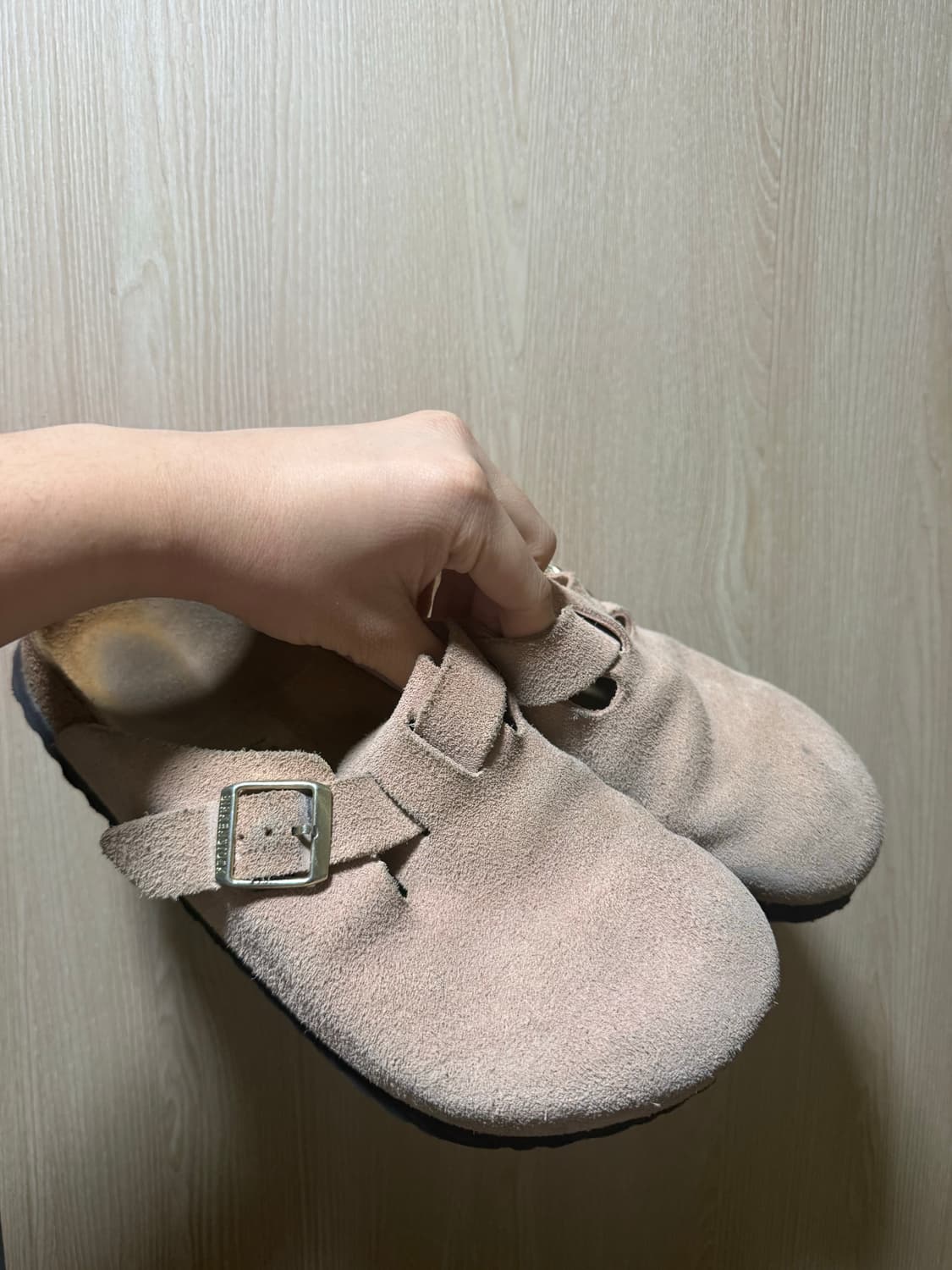 버켄스탁 보스턴 42 핑크 상품이미지1