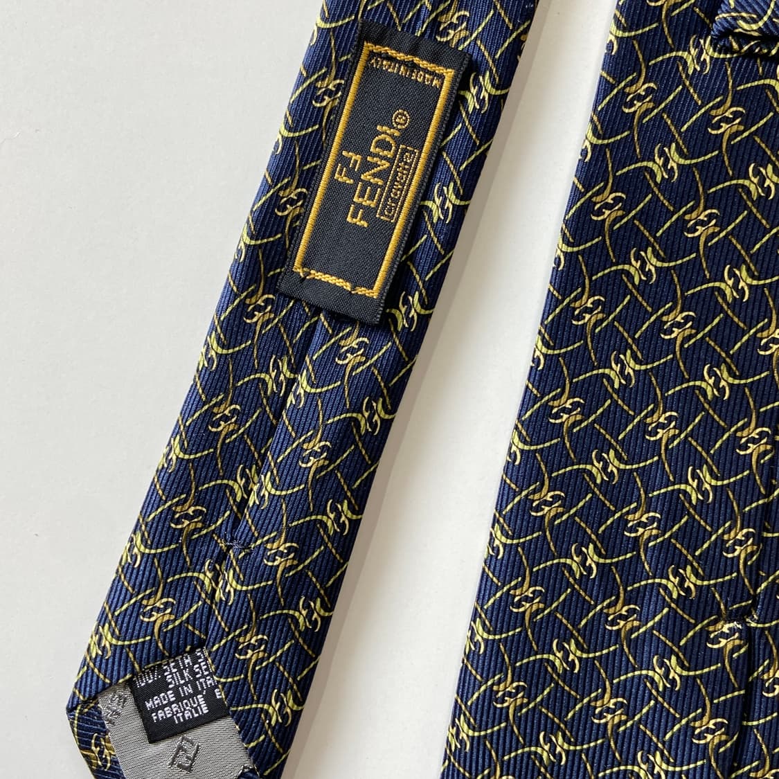 펜디 (FENDI) FF 모노그램 정품 명품 넥타이 상품이미지6
