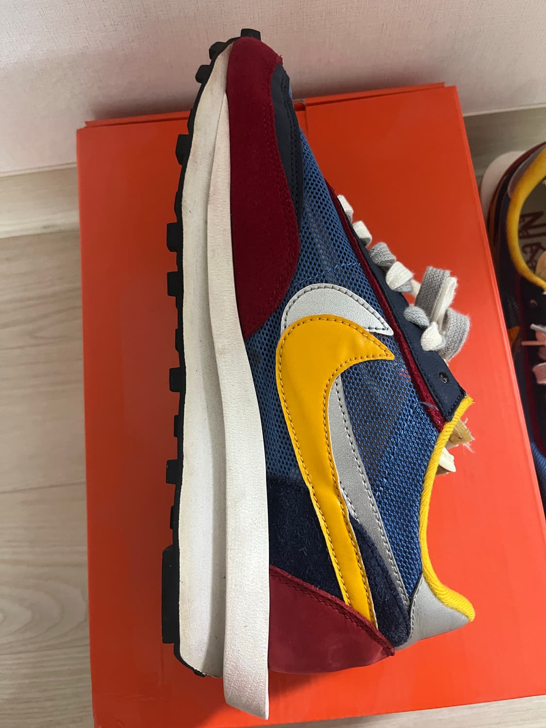 나이키x사카이 와플 빨파 270 상품이미지3