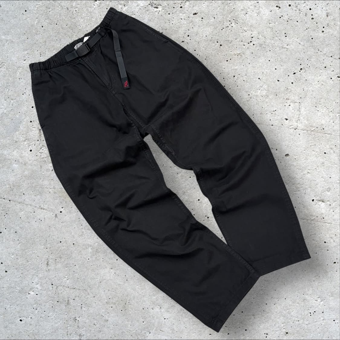 [M] 그라미치 벨트 Gramicci 블랙 팬츠 C734 상품이미지1