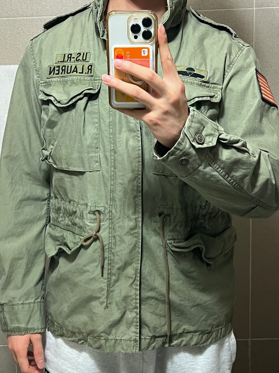 🧥폴로 M65 야상 / 100사이즈 상품이미지8