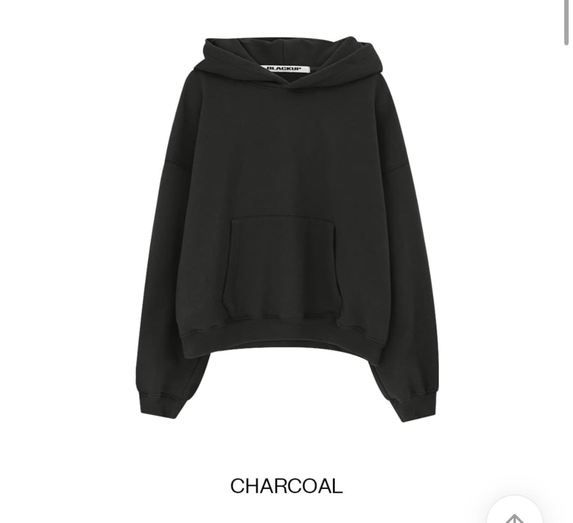 블랙업 헤비웨스트 오버핏 후드 상품이미지1