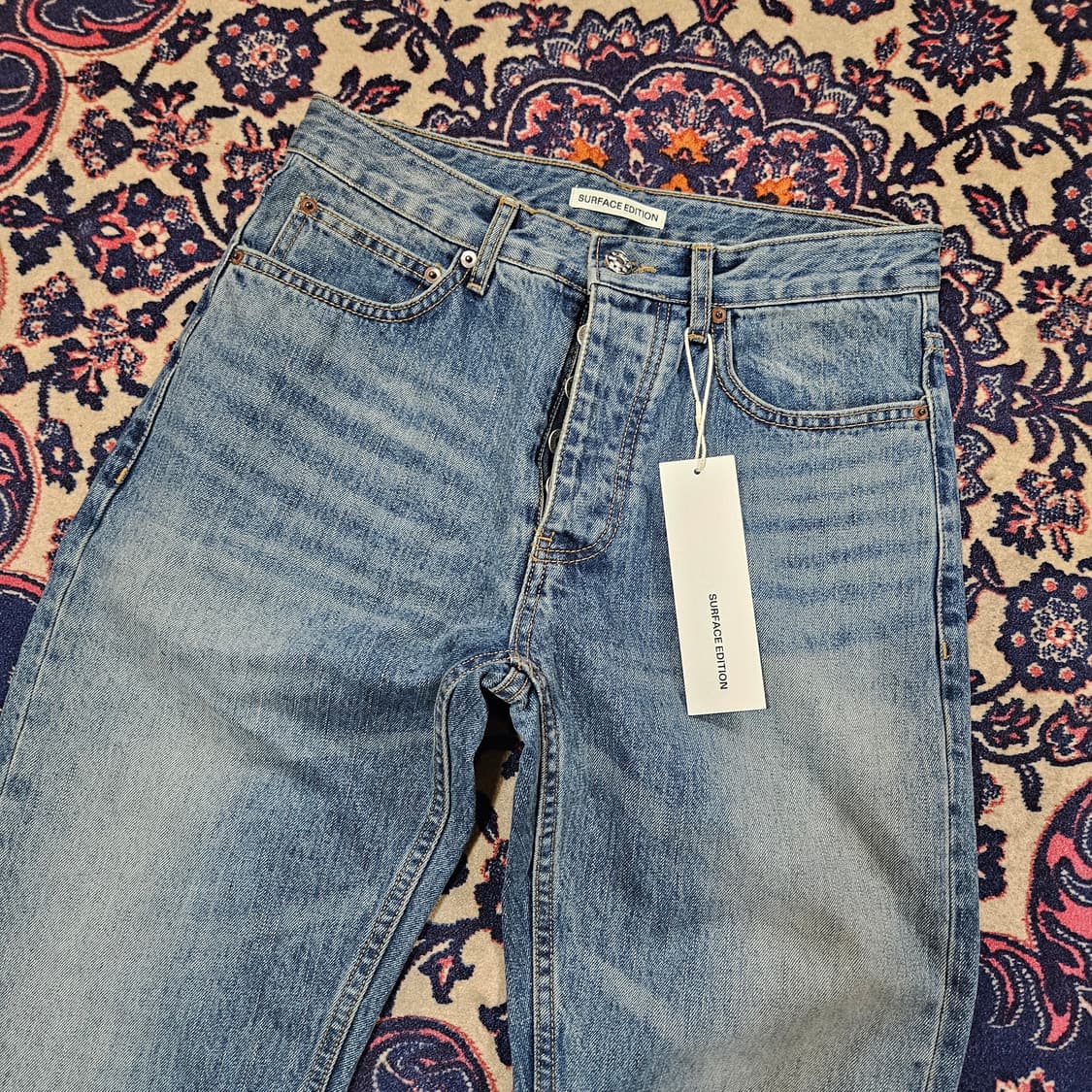 서피스에디션 로스트 스트레이트 데님 팬츠 S size 상품이미지8