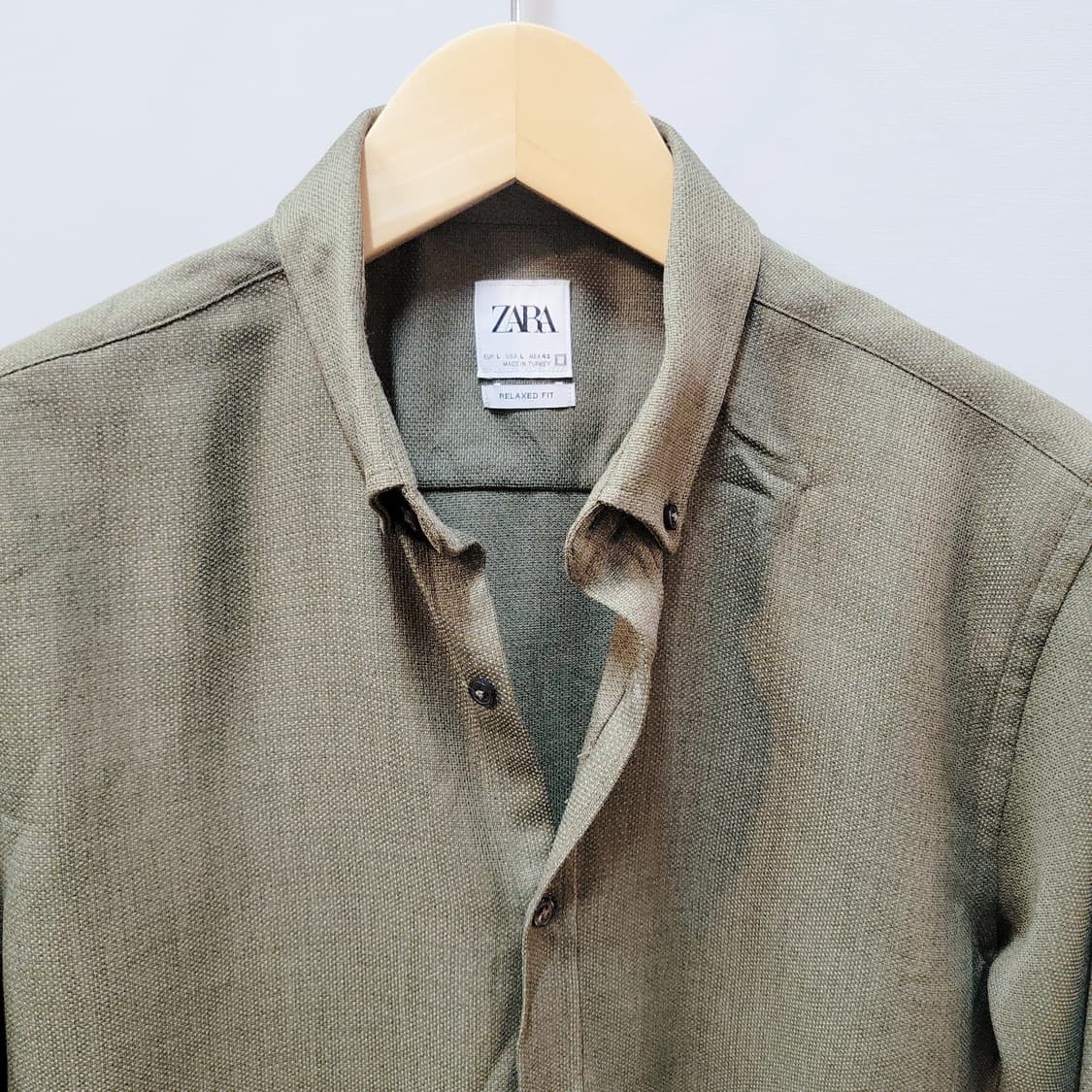 L) 자라 데일리 셔츠 상품이미지4