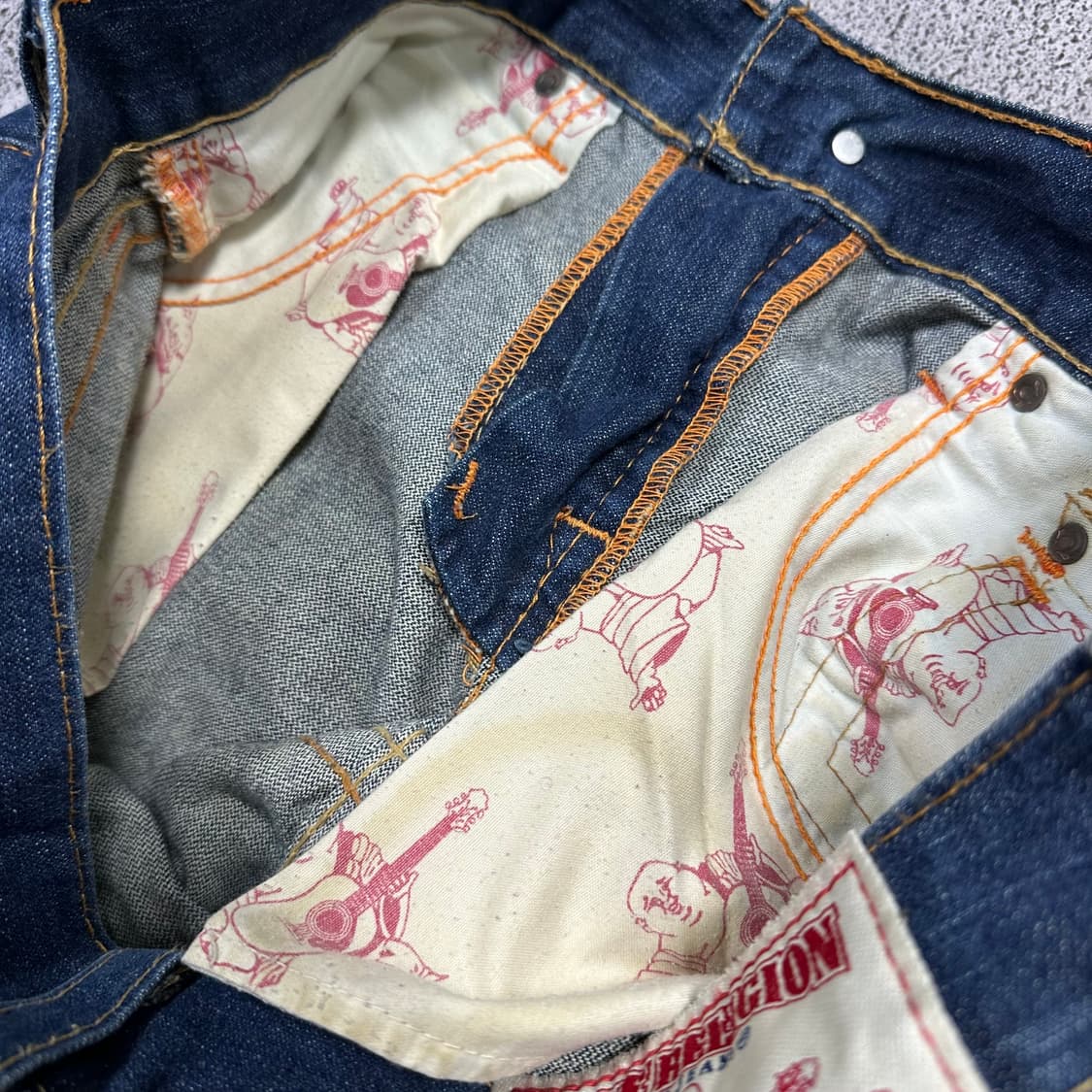 ✨ (바배) 트루릴리전 부츠컷 데님 팬츠  상품이미지7