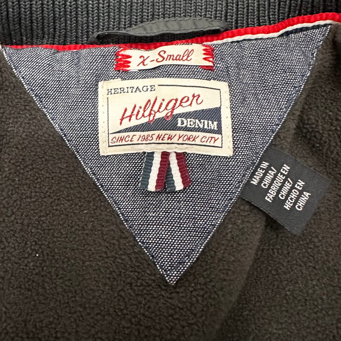 타미힐피거 여성 퀄팅 패딩 자켓 다크그린 XS 상품이미지7