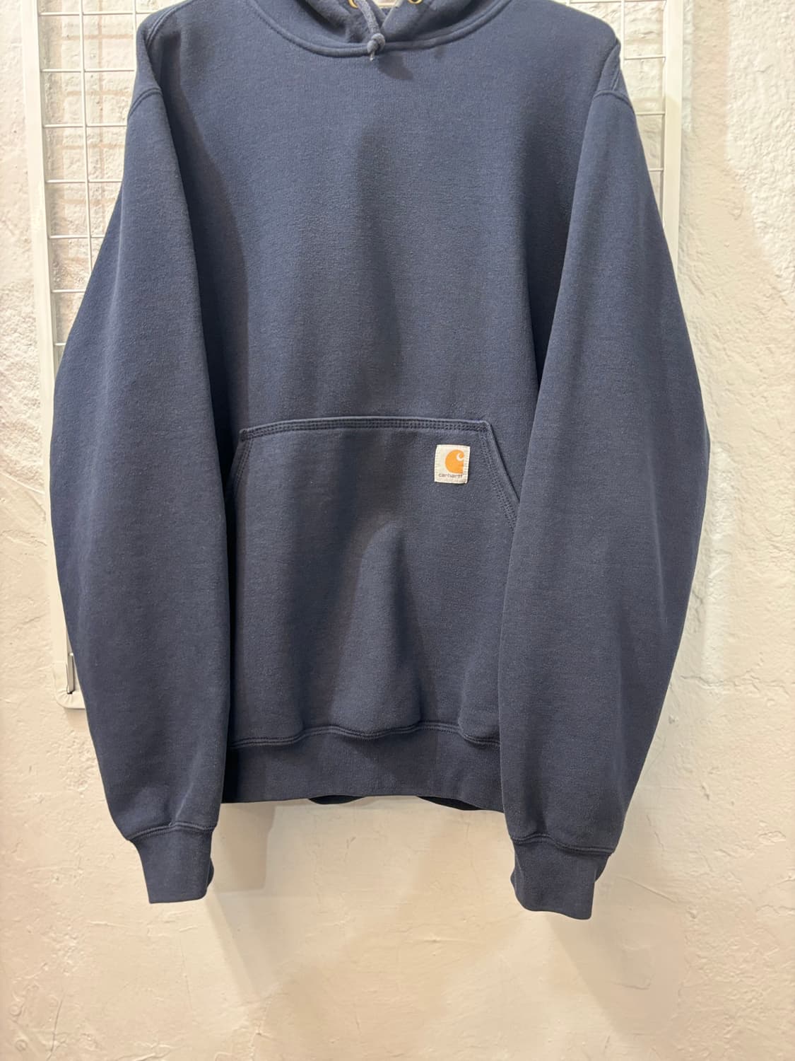 칼하트 네이비 후드티 S 상품이미지4