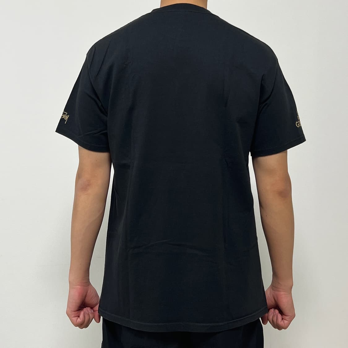 스투시 x GOODS 25주년 스컬 티셔츠 블랙 상품이미지2