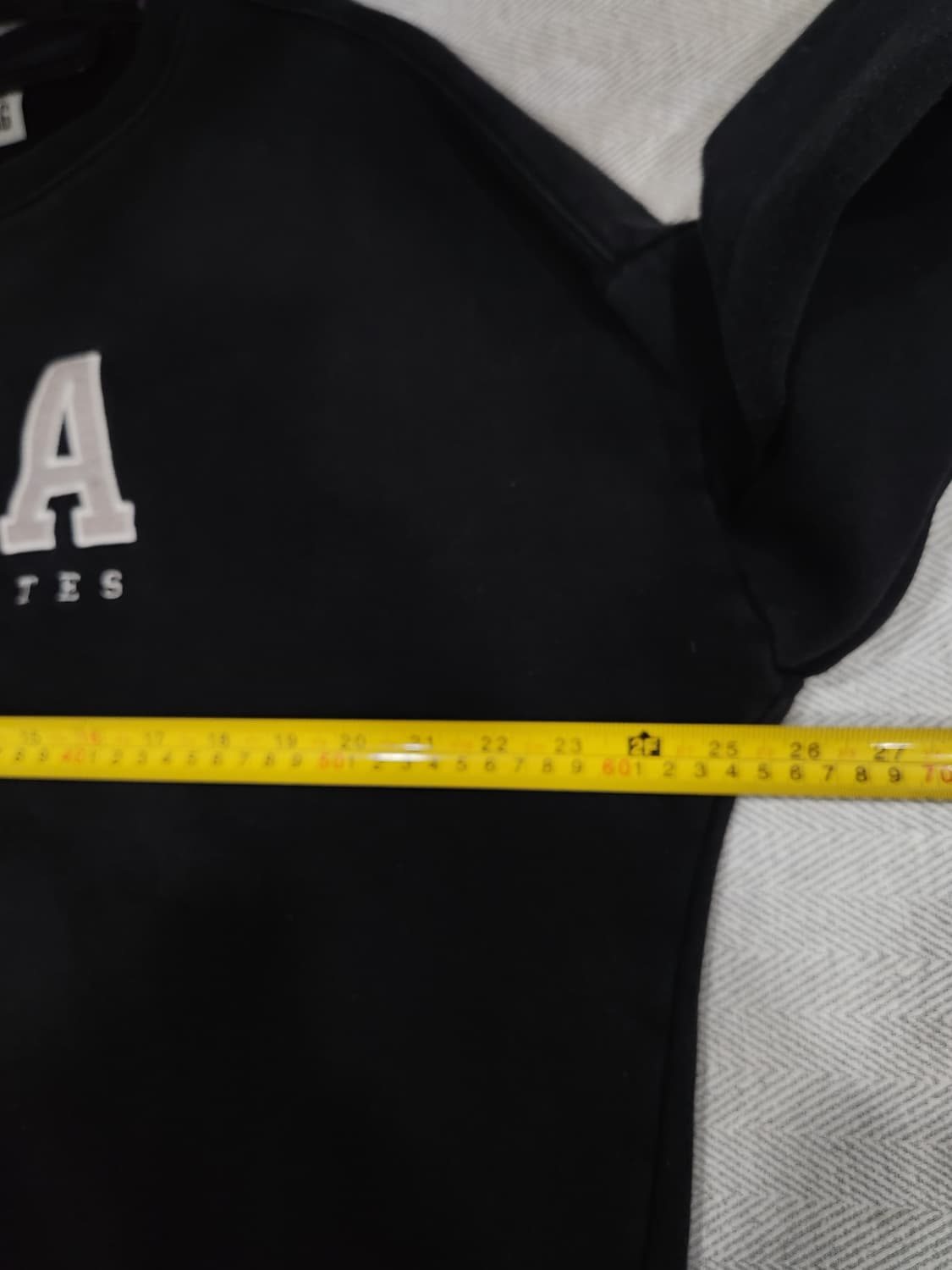 앱놀머씽 USA 블랙 맨투맨 티셔츠 남성 100사이즈 상품이미지8