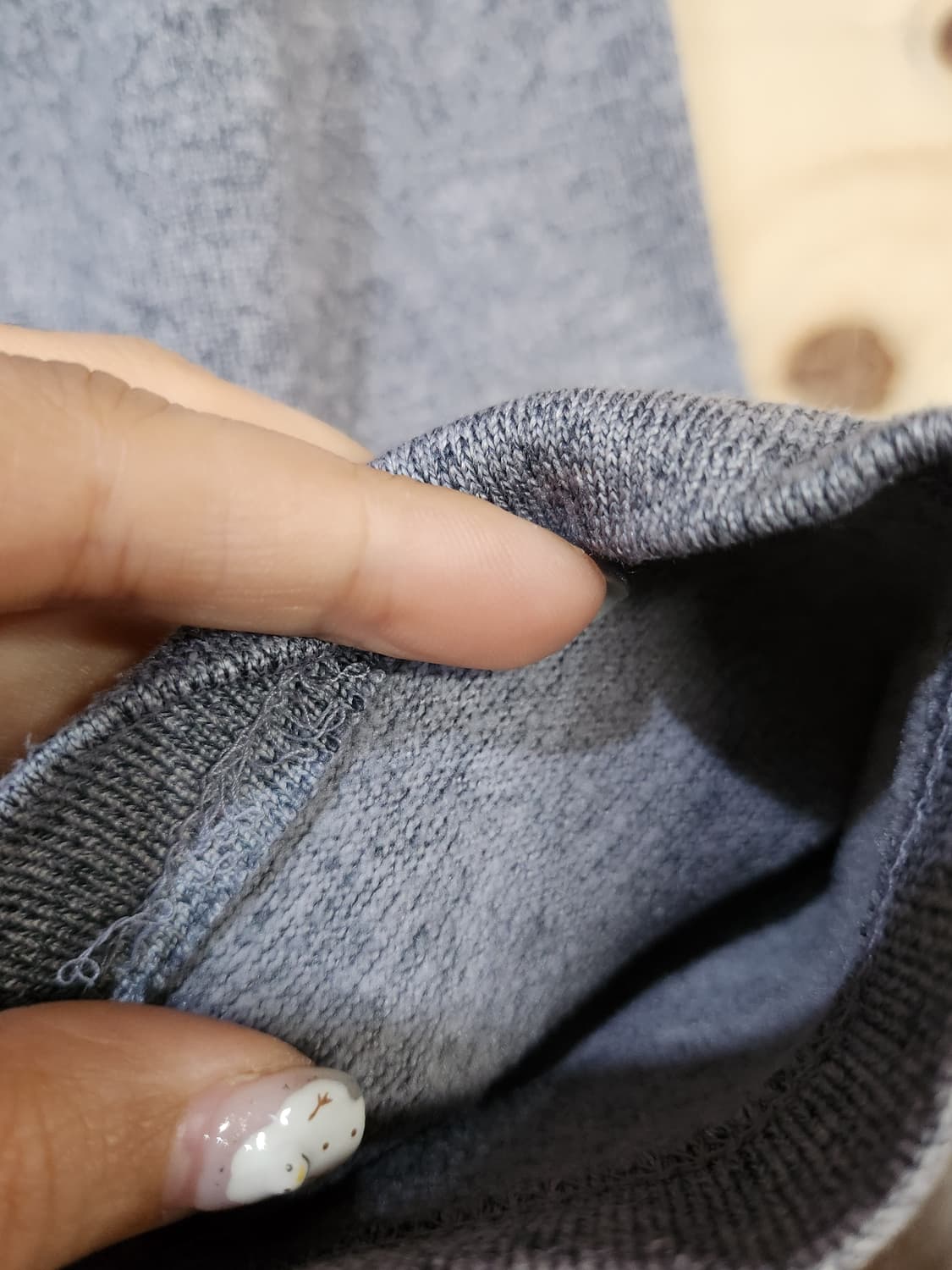 522)휠라 FILA 반목폴라 기모 긴팔티 상품이미지4