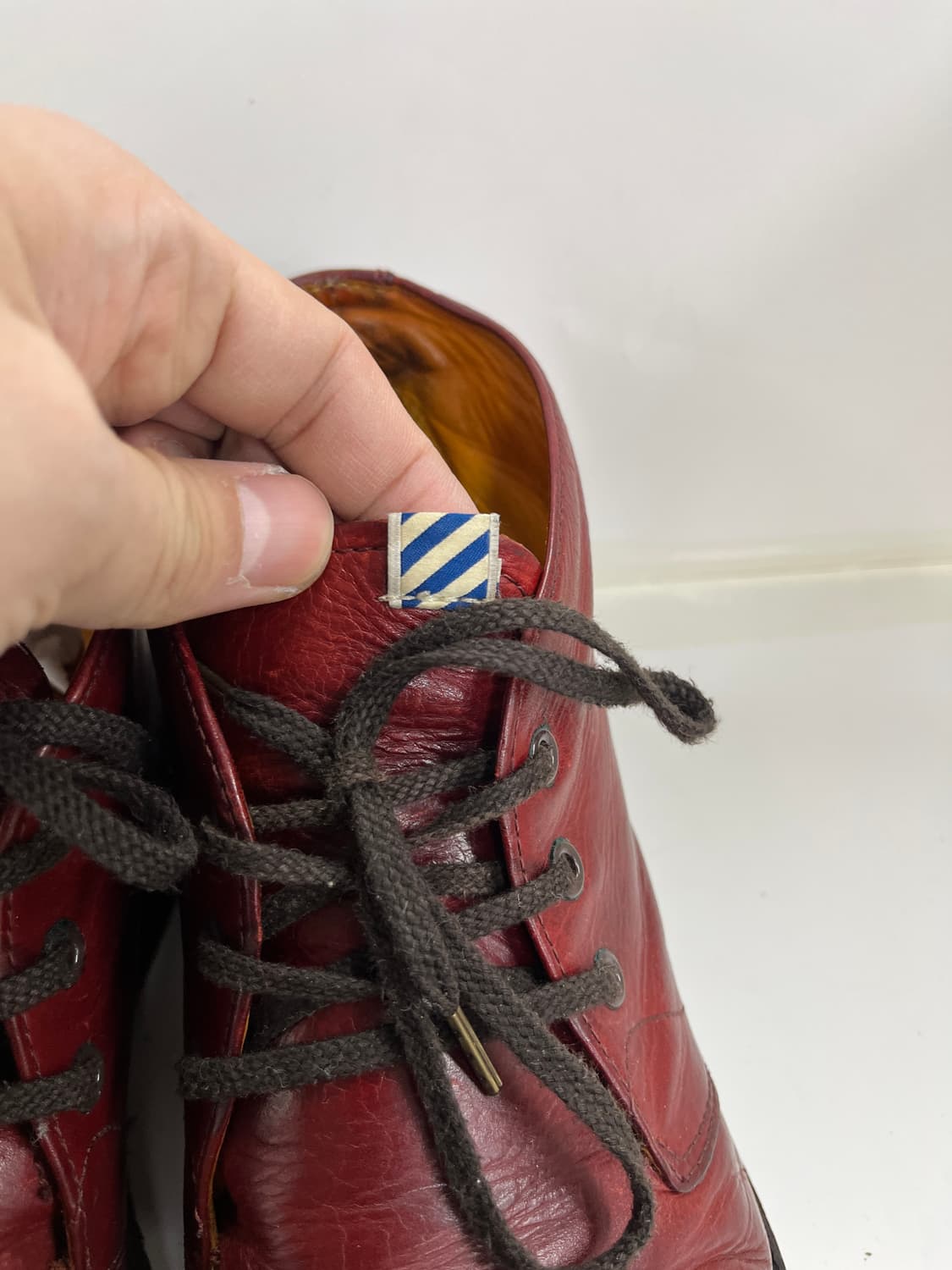 비즈빔 버건디 레더 뉴웰부츠  9.5 상품이미지3