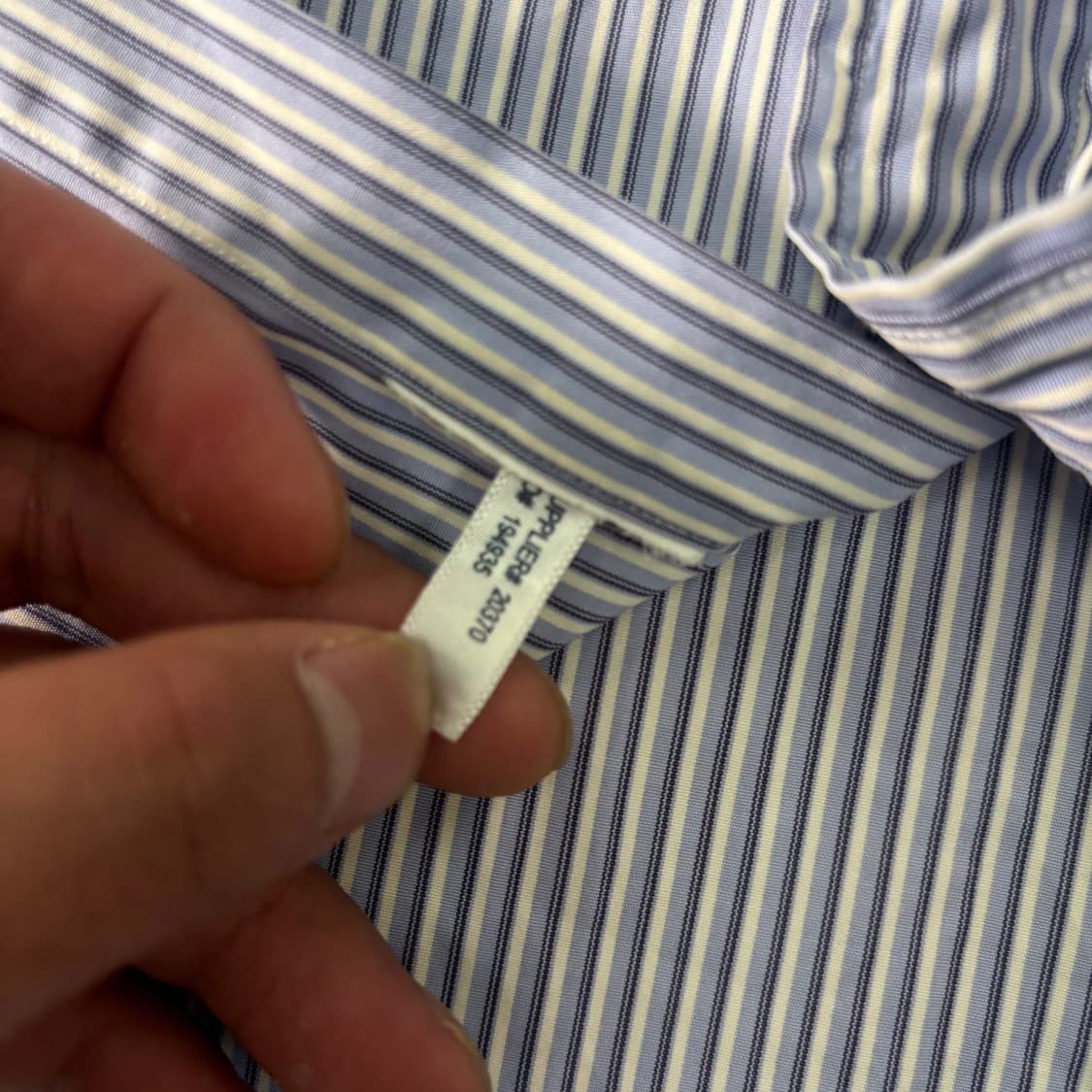 105 폴로랄프로렌 스트라이프 코튼 셔츠 상품이미지5