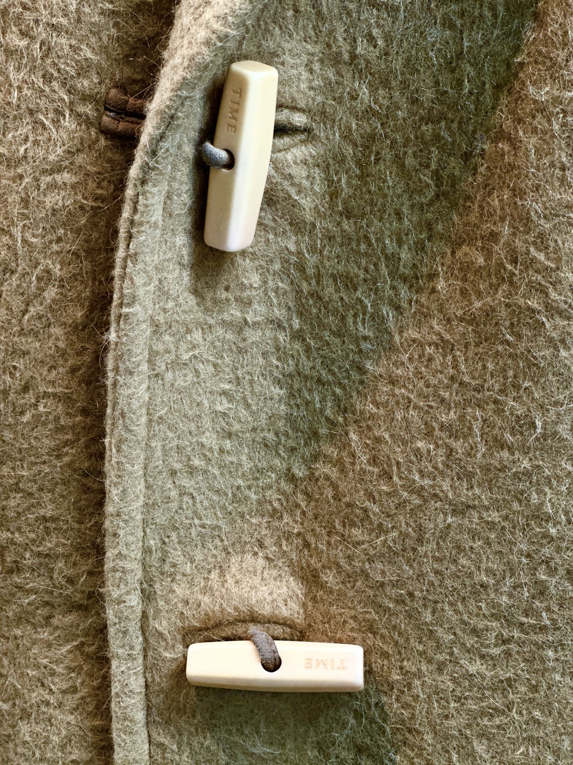 타임옴므 알파카 카멜 코트 (100, 민트급) 상품이미지4