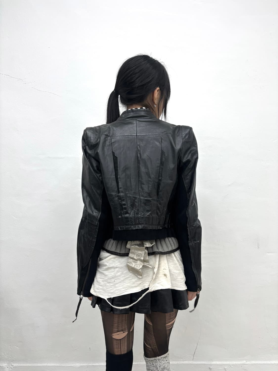 Tankus lambskin leather jacket    상품이미지6
