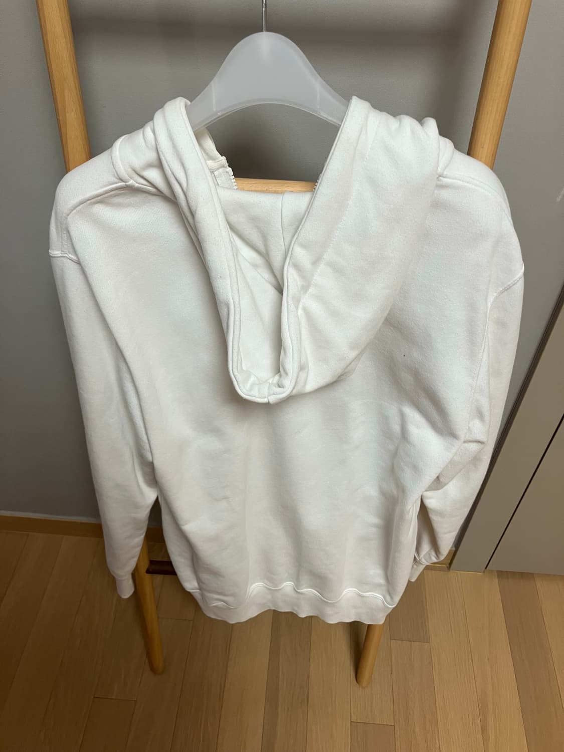 챔피온 C로고 후드 집업 White 상품이미지3