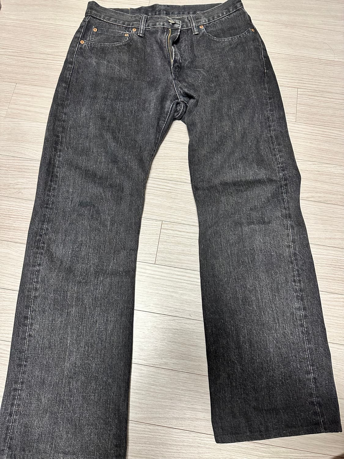 (32) 헐리우드랜치마켓 블랙데님 흑정 상품이미지1