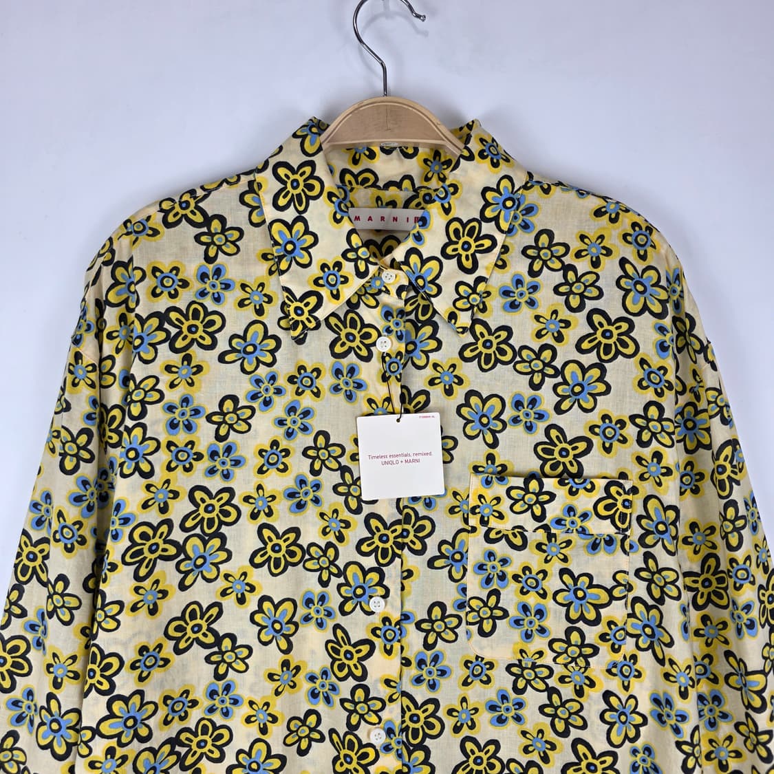 UNIQLO×MARNI 오버핏 린넨 셔츠 상품이미지2