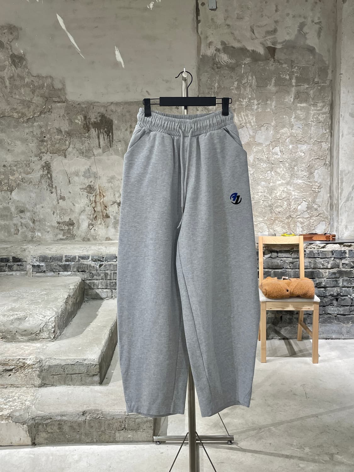 자라 x 아더에러 멜란지 그레이 스웻 팬츠 상품이미지1