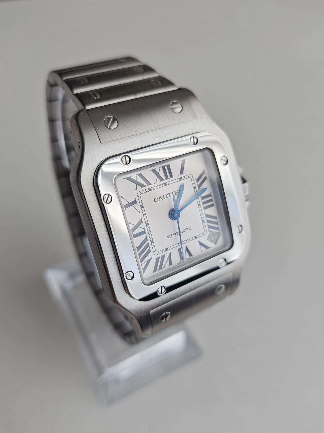 까르띠에 산토스 갈베 XL 스틸 오토매틱 상품이미지1
