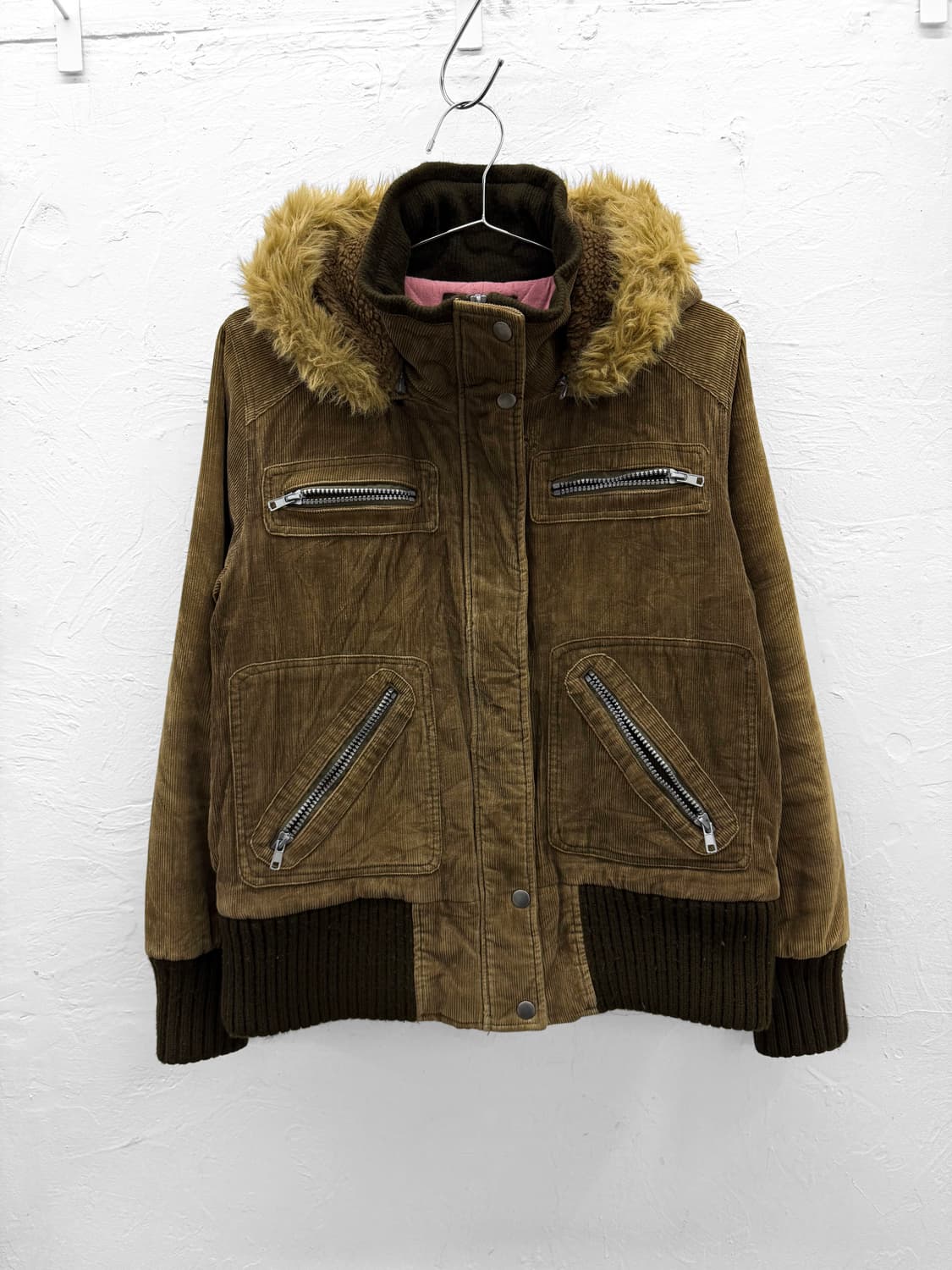 msr 코듀로이 후드 점퍼 상품이미지1