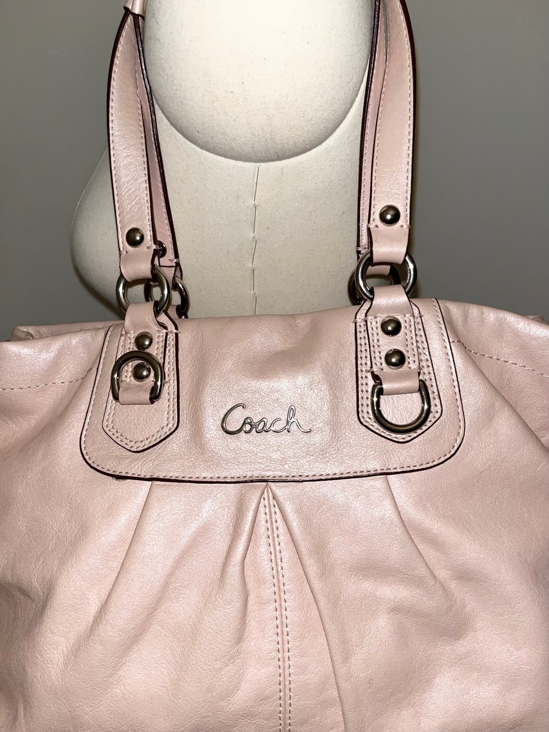 Y2K Coach baby pink Shoulder bag 상품이미지6