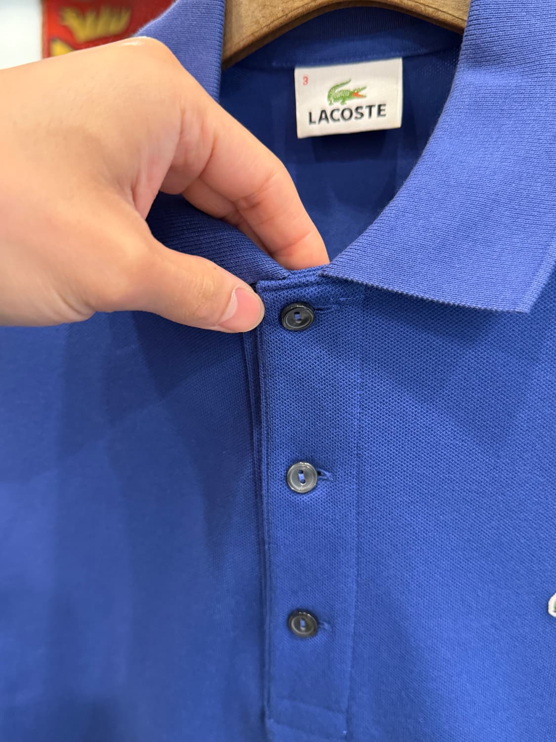 Lacoste 라코스테 pk 반팔 티셔츠 (blue) 상품이미지3