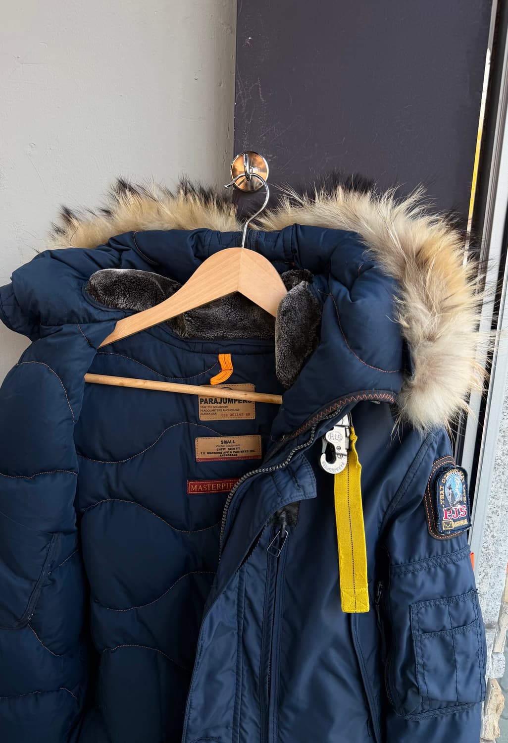S/ 파라점퍼스 라이트네이비 코디악 퍼 패딩점퍼 상품이미지6