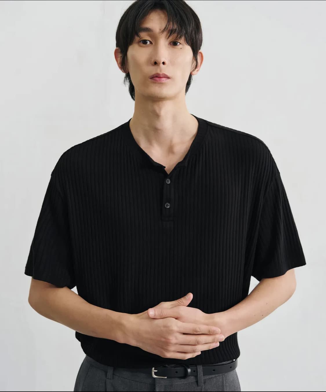 드로우핏 콘스탄트 리브드 헨리넥 티셔츠 xl 팝니다 상품이미지2