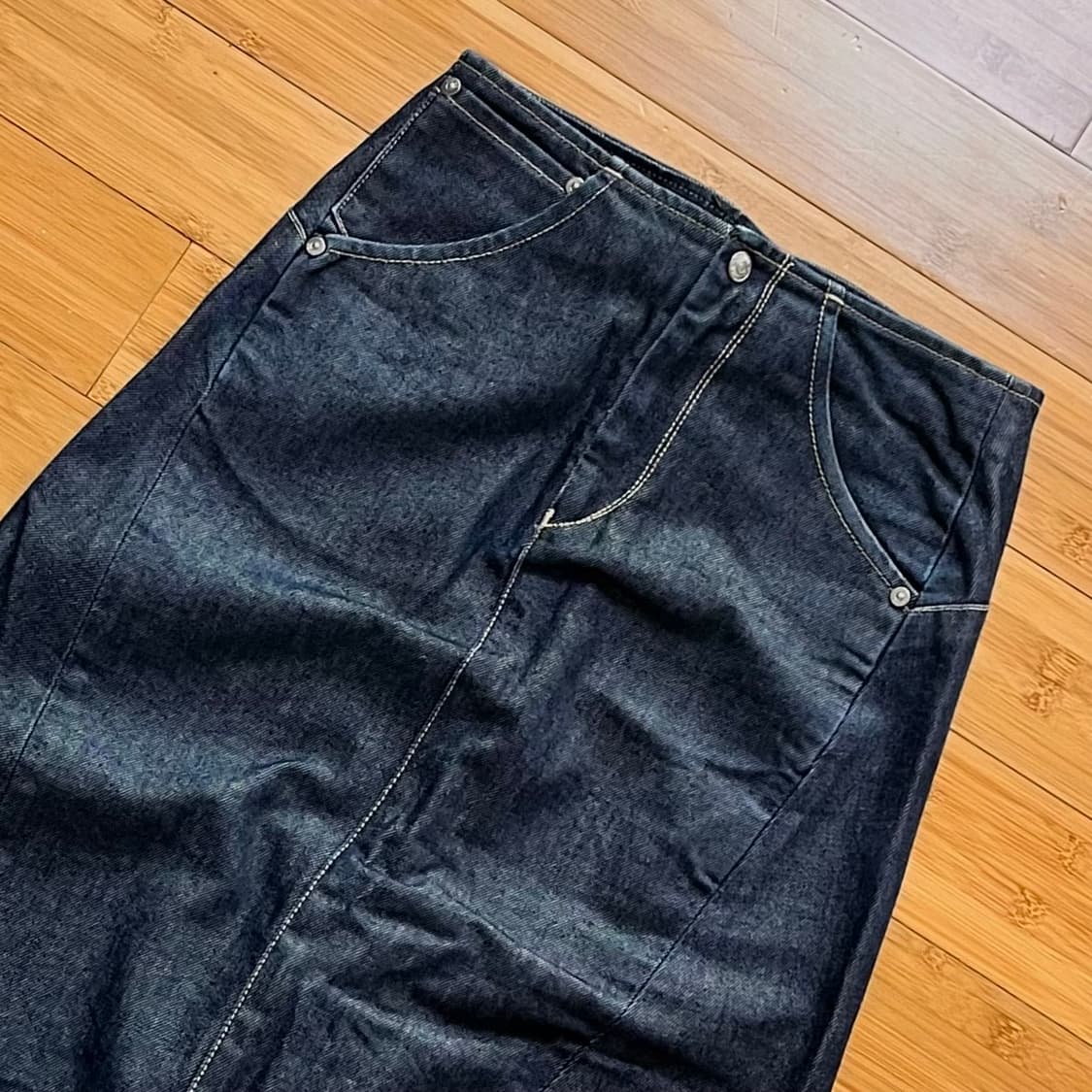 리바이스 엔지니어드진 스커트 XS 상품이미지3