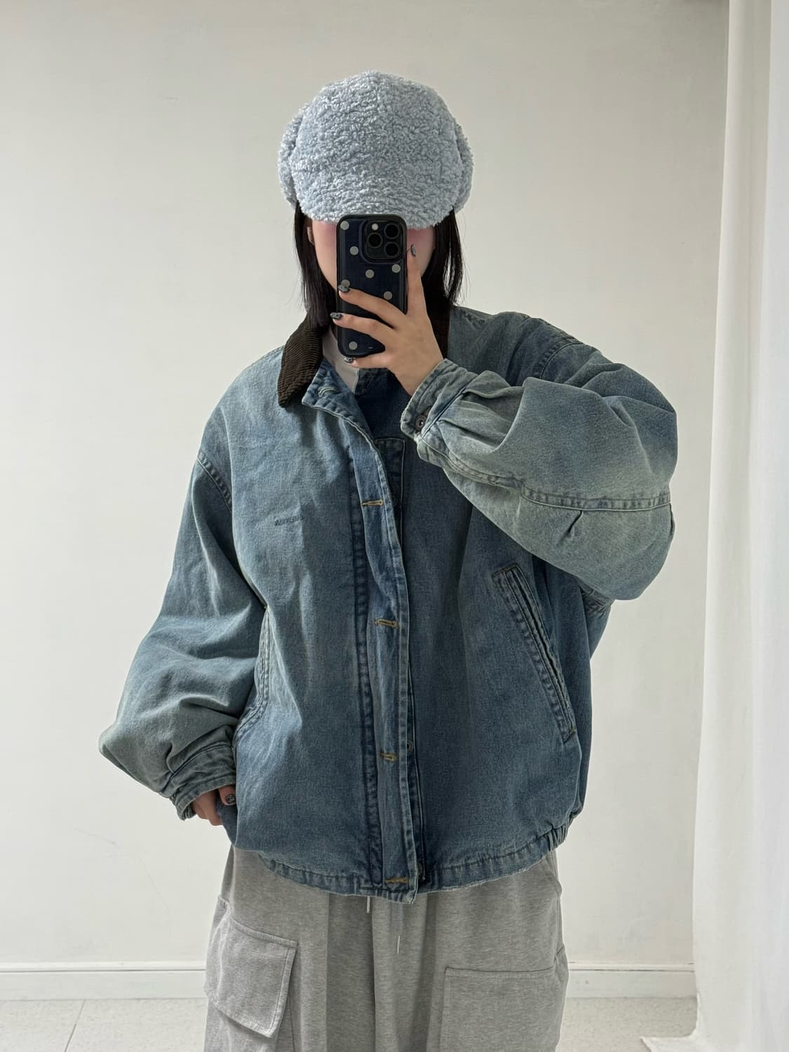 노티카 데님 자켓 상품이미지1