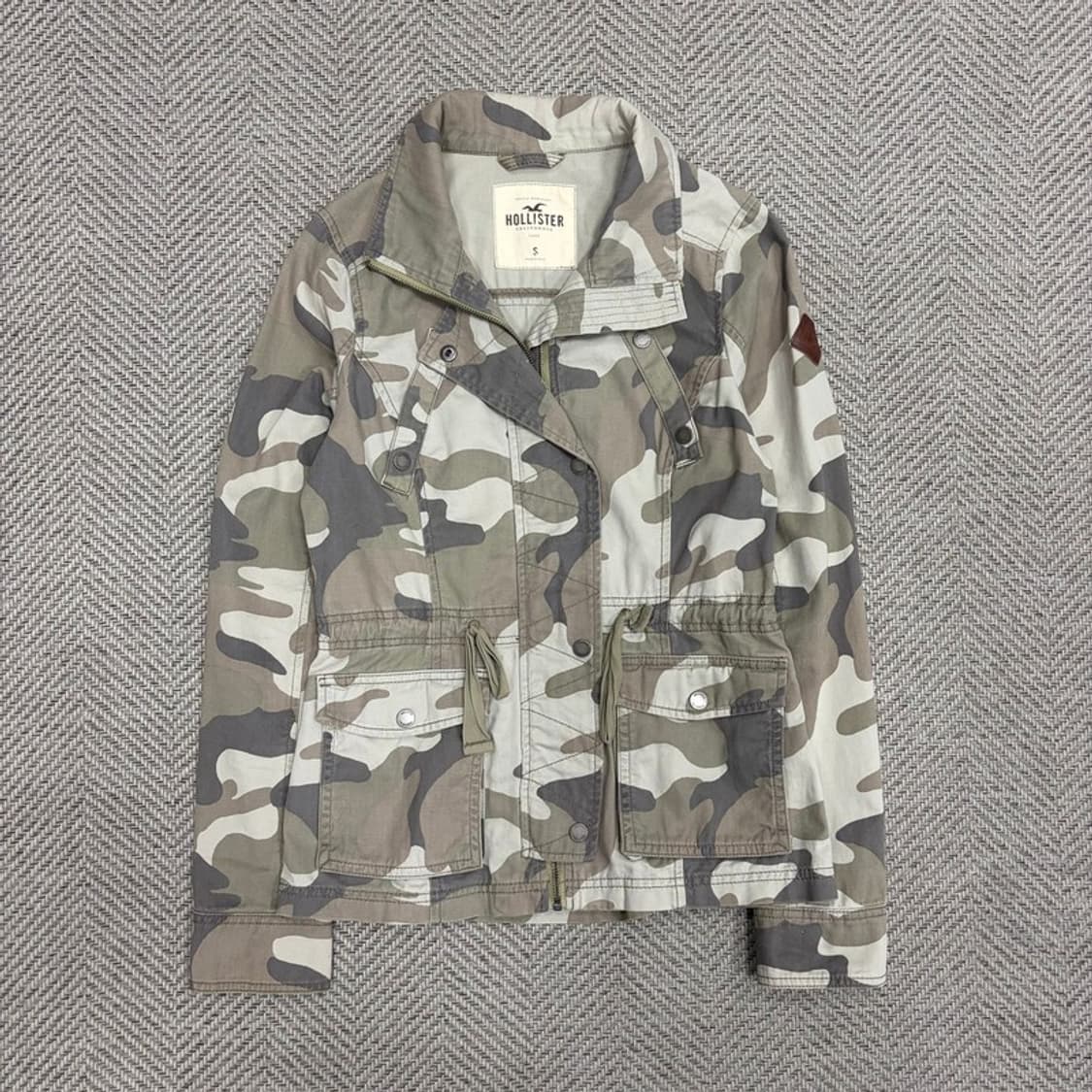 홀리스터 y2k 밀리터리 자켓 v1280 상품이미지1