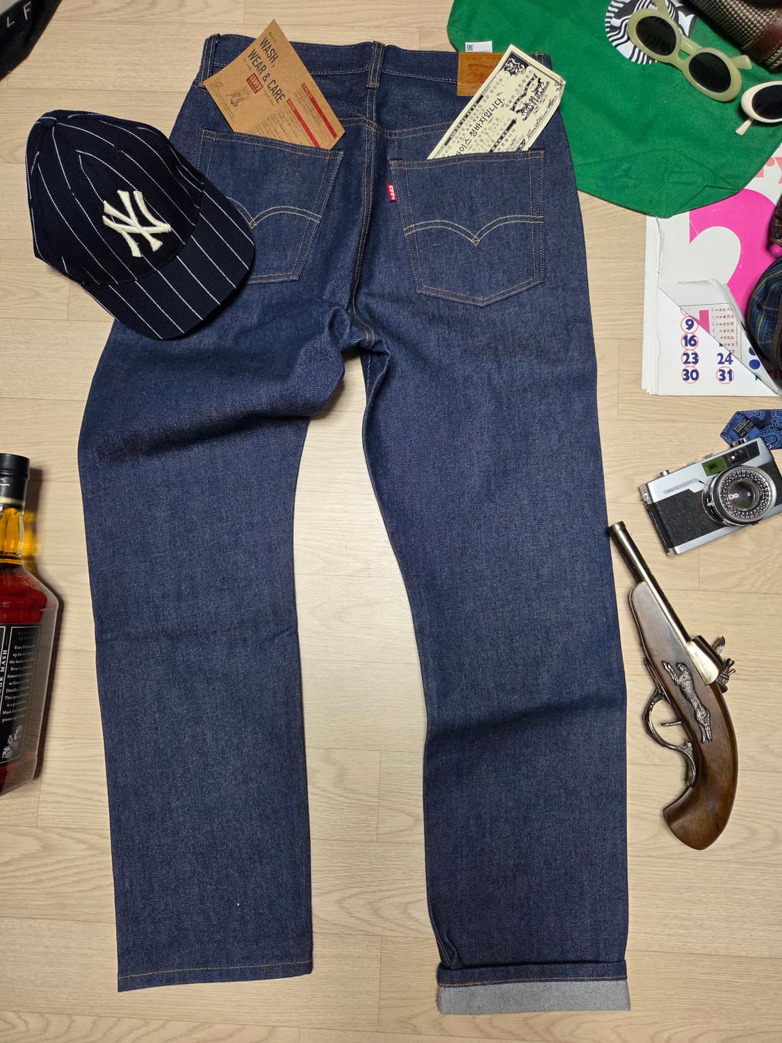(새상품)LEVIS 리미티드 에디션 한글탭 리바이스 501/501 상품이미지3